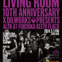 5/3 LIVING ROOM™ 10th Anniversary × OILWORKS presents ALEA